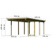  Karibu | Enkele Carport Eco 2 | Variant A 200109-01